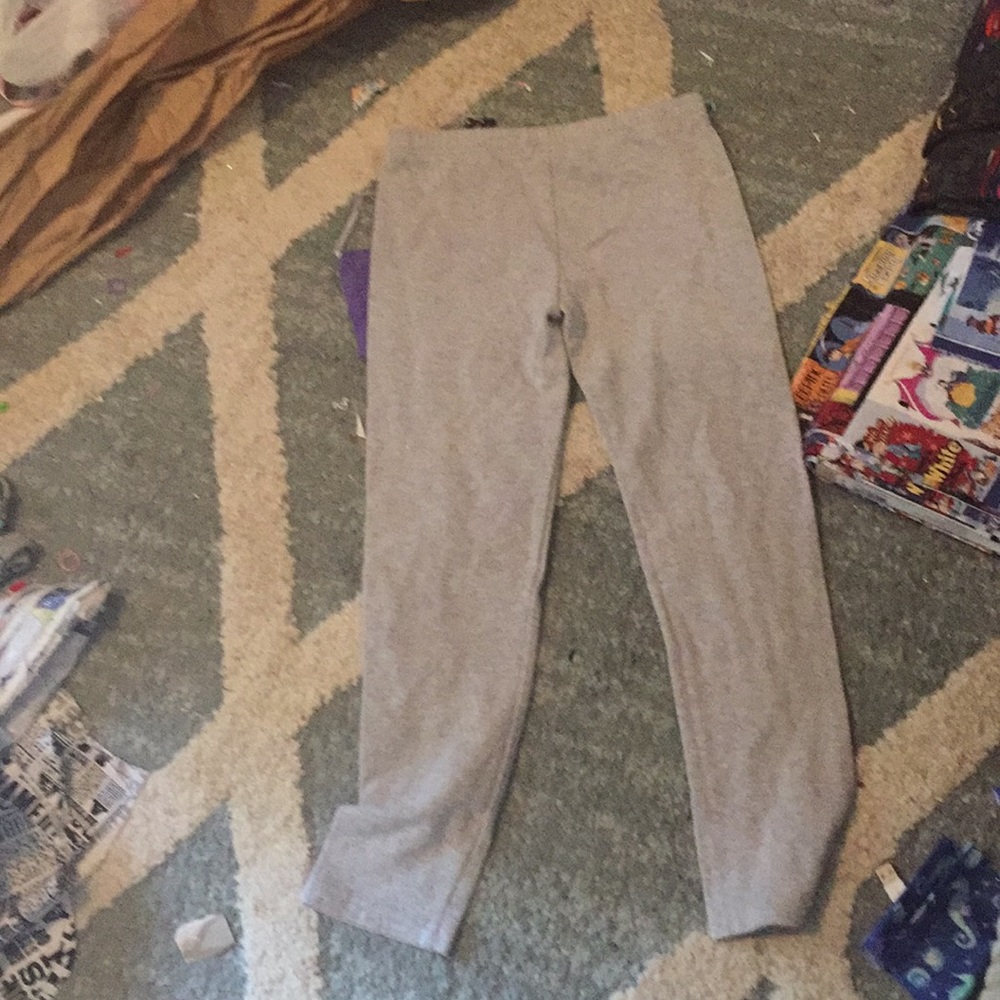 Gray sparkley pants